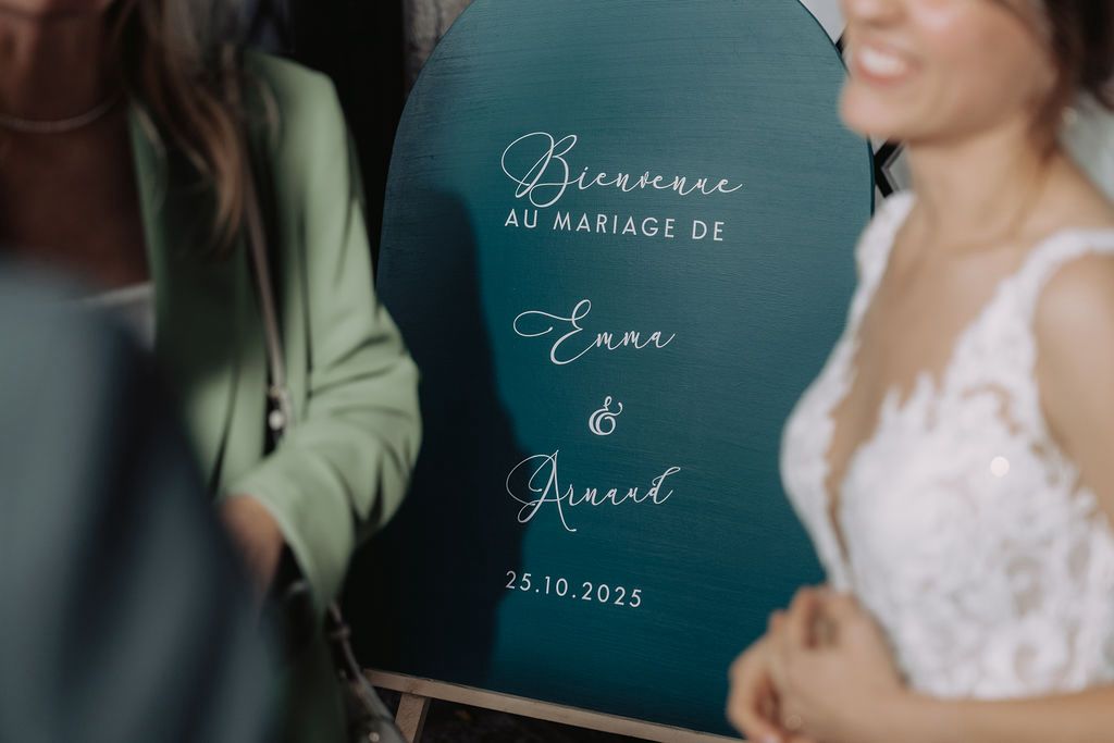 Emma et Arnaud Chateau de la Rocq